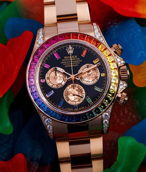 rolex day date rainbow price|rolex rainbow original.